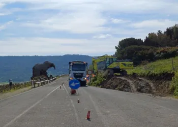 Castelsardo: proseguono i lavori stradali all’altezza della “Roccia dell’elefante”