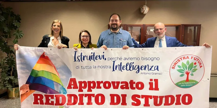 Via libera al Reddito di Studio, la soddisfazione di Sinistra Futura