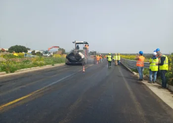 Paulilatino: l’Anas testa un nuovo asfalto “Green”