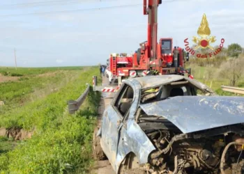 Serrenti: grave incidente sulla strada provinciale 56