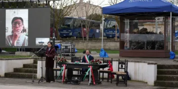 La presidente della Regione Alessandra Todde a Isili per la manifestazione ‘Dal sangue versato, al sangue donato’