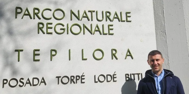 Alessandro Caria, 44 anni, è il nuovo direttore del Parco naturale regionale di Tepilora