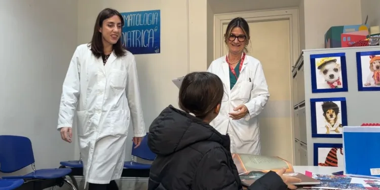 Inaugurata la nuova sala d’attesa dell’ambulatorio di dermatologia pediatrica del San Giovanni di Dio di Cagliari