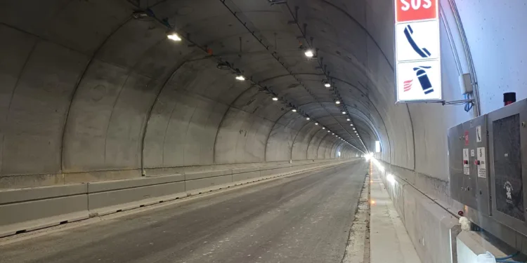 Sedilo: completata la riqualificazione del ramo in direzione Abbasanta della galleria ‘Santu Antinu’