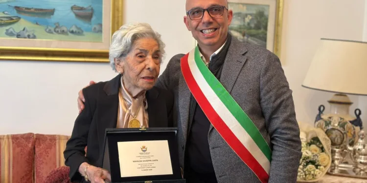 Oristano: i cent’anni di zia Mafalda Giuseppa Carta