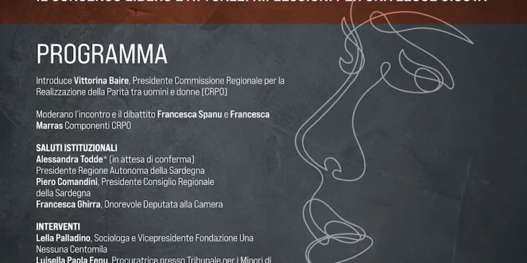 Giovedì 26 marzo si terrà a Cagliari un incontro pubblico sulla riforma della violenza sessuale
