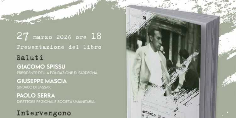 Il 27 marzo, a Sassari, il laboratorio “Fiorenzo Serra” della Società Umanitaria Cineteca Sarda presenta il libro “Antonio Simon Mossa e il cinema”