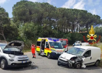 Cala Ginepro: incidente stradale sulla provinciale 59 bis