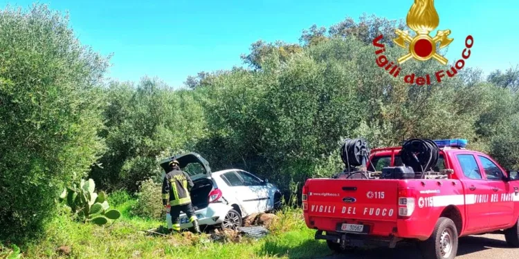 Ghilarza: incidente stradale sulla provinciale 23