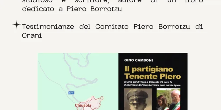 All’IBIS nuorese si celebra il ricordo del partigiano “Tenente Piero” Borrotzu di Orani