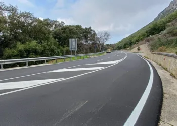 Dorgali e Baunei: oltre 11 chilometri di nuova pavimentazione sulla statale 125