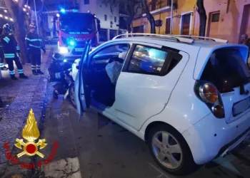 Alghero: incidente stradale all’incrocio tra via XX Settembre e via La Marmora