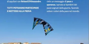 A Pasquetta il cielo di Porto Torres si riempie di colori grazie agli aquiloni di “Aquilara”