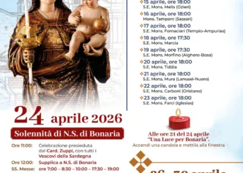 Prosegue il solenne novenario per il centenario della dedicazione della Basilica di Nostra Signora di Bonaria