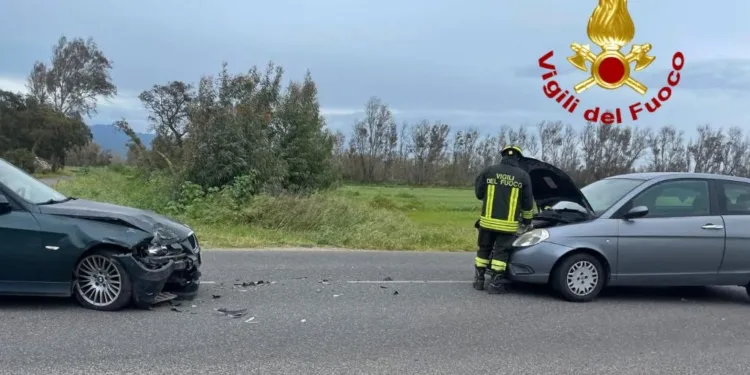 Arborea: incidente sulla strada 17 Ovest