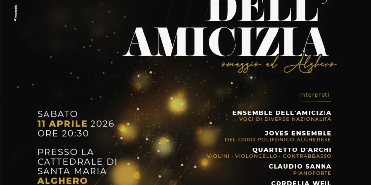 Alghero: in Cattedrale “La Musica dell’Amicizia”