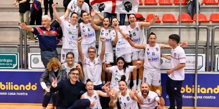 Basket A2F: il CUS Cagliari batte la Libertas Moncalieri e conquista la salvezza