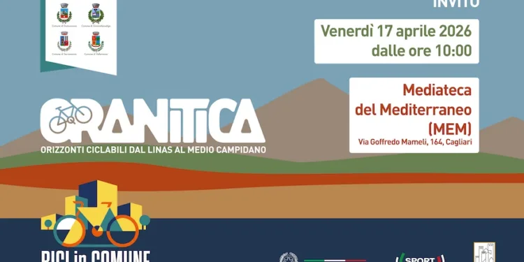 Partirà da Cagliari GRANITICA, il progetto che pedalando unirà mobilità, cicloturismo e territori dal Linas al Medio Campidano