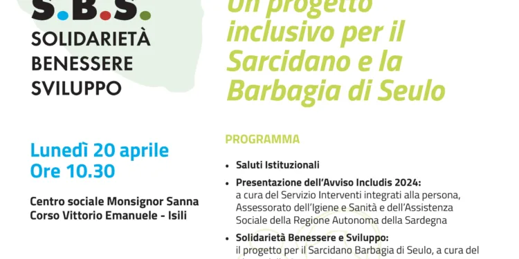 Sarcidano e Barbagia di Seulo: al via il progetto SBS per l’inclusione socio-lavorativa delle persone con disabilità