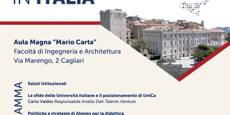 Talents venture: le sfide per l’Università in Italia. Confronto a Cagliari il 22 aprile