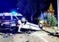 Incidente poco dopo la mezzanotte in via Lungo Saline a Cagliari, cinque feriti