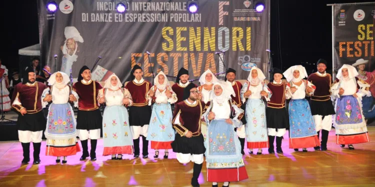 Il Gruppo Folk Città di Sennori rappresenta l’Italia e la Sardegna al Festival del folklore di Zagabria