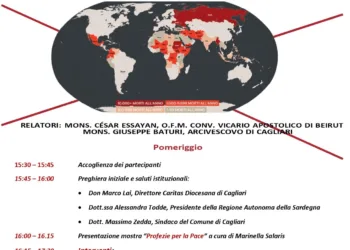 Si terrà domani, venerdì 8 maggio, nell’Aula magna del Seminario arcivescovile, il convegno dal titolo “Storie di fede e profezie per la pace”