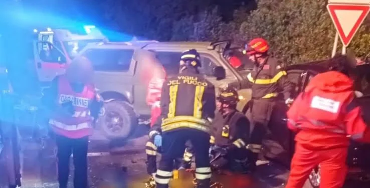 Palau: incidente stradale sulla statale 125