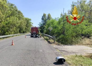 Palmas Arborea: incidente stradale sulla provinciale 68