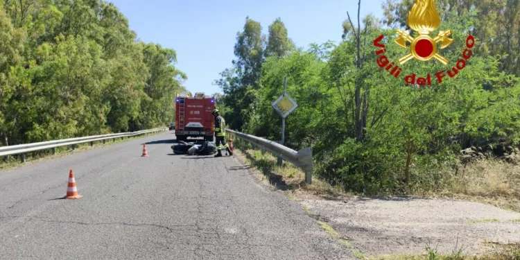 Palmas Arborea: incidente stradale sulla provinciale 68