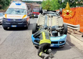 Busachi: incidente stradale in via Brigata Sassari