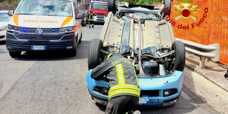 Busachi: incidente stradale in via Brigata Sassari