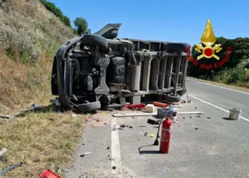 Perfugas: incidente stradale sulla statale 672