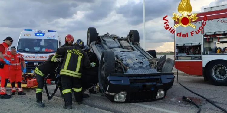 Quartu Sant’Elena: incidente stradale in viale Poetto