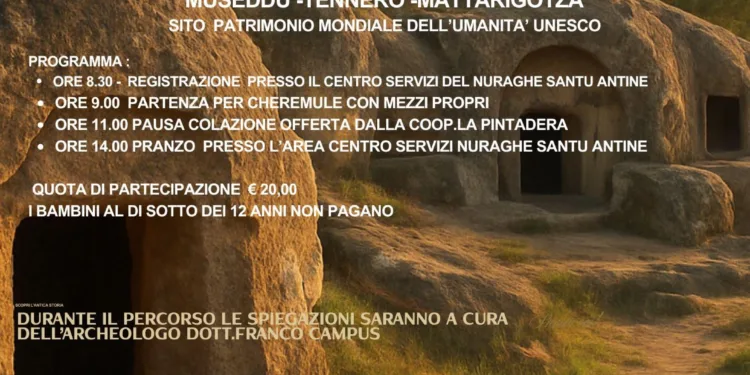 Cheremule e Torralba: domenica 10 maggio la terza edizione della “Passeggiata Archeologica”