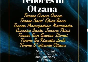 Ottana: sabato 30 maggio una serata dedicata ai Tenores