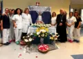 La benedizione dell’Arcivescovo nelle corsie dell’Aou di Sassari