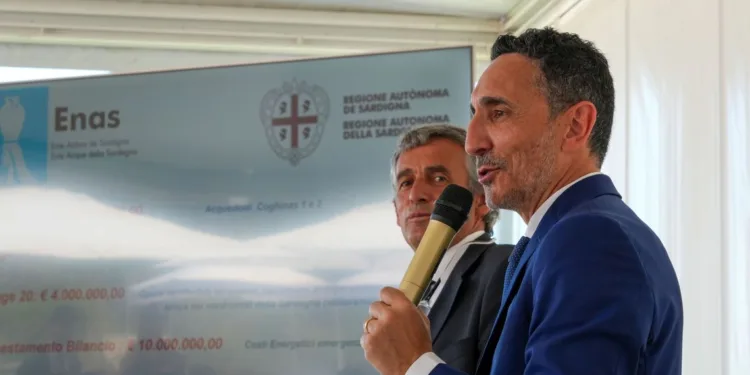 Acqua, ultimati i lavori da 85 milioni di euro sull’acquedotto Coghinas 1