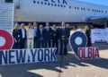 E’ atterrato a Olbia il primo volo diretto da New York