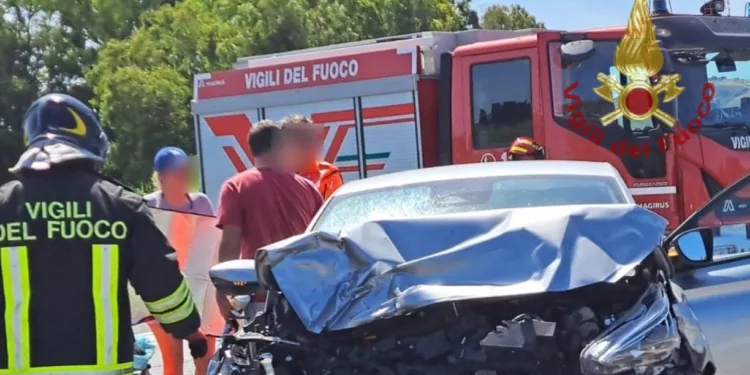 Monastir: incidente stradale sulla statale 131