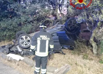 Macomer: incidente sulla provinciale 43