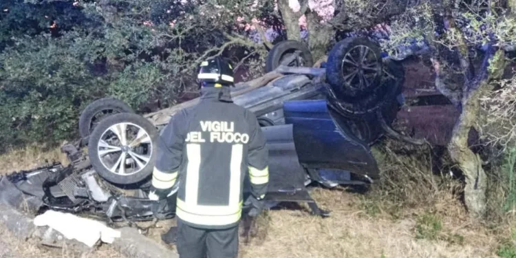 Macomer: incidente sulla provinciale 43