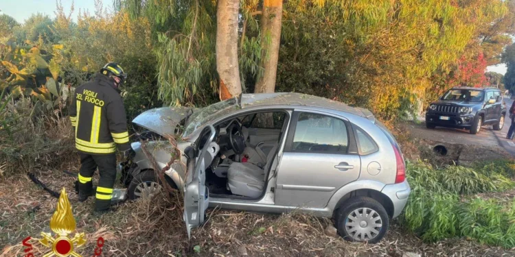 Sassari: incidente stradale sulla provinciale 25
