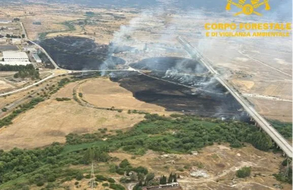Incendi a Nurri, Bolotana e Barrali