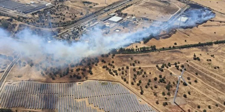 Incendi a San Gavino Monreale, Pabillonis e Villacidro