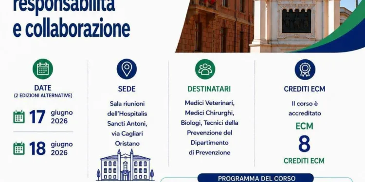 Autorità competenti e organismi di controllo: corso di formazione sulla prevenzione alla Asl di Oristano