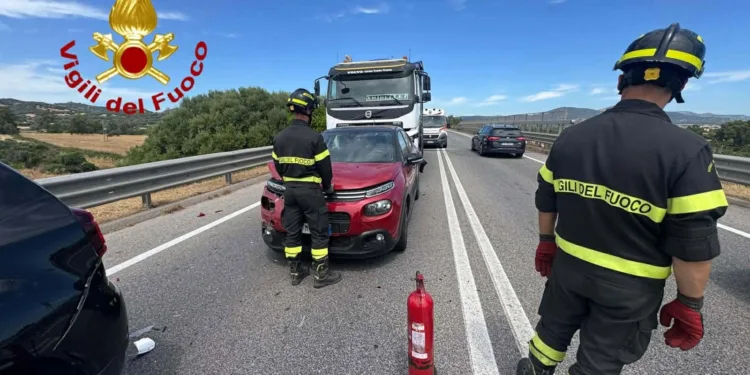 Olbia: incidente nella strada panoramica
