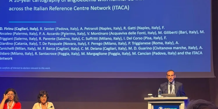Un riconoscimento internazionale per la ricerca UniCa sull’angioedema Premiata al congresso EAACI di Istanbul la migliore presentazione orale