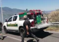 Primo incendio stagionale a Illorai lungo la via mons. Damiamo Filia e la regione Serraoro