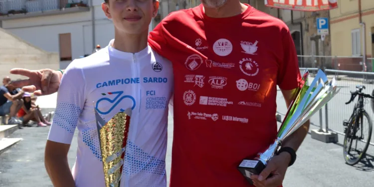Leonardo Onida, giovanissimo talento emergente del ciclismo isolano